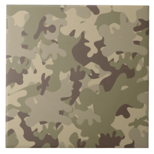 Camouflage-ontwerp Tegeltje