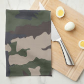 Camouflage-ontwerp Theedoek (Quarter Fold)
