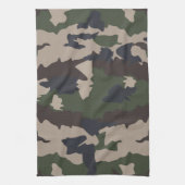 Camouflage-ontwerp Theedoek (Verticaal)