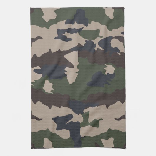 Camouflage-ontwerp Theedoek (Verticaal)