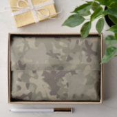 Camouflage-ontwerp Tissuepapier (Geschenk)
