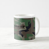 Camouflage Onzichtbare Koffiebeker Koffiemok (Voorkant rechts)
