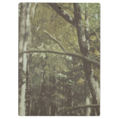 Camouflage Oranje Deer Antlers Outdoorzaken Klembord (Achterkant)