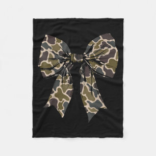 Camouflage Oude Camo Boog Camo Coquette Boog Jagen Fleece Deken