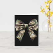 Camouflage Oude Camo Bow Camo Coquette Bow Hunting Kaart (Gele Bloem)