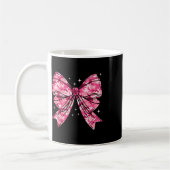 Camouflage Oude Camo Bow Camo Coquette Bow Hunting Koffiemok (Links)