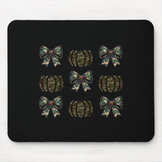 Camouflage Oude Camo Bow Camo Coquette Bow Hunting Muismat (Voorkant)