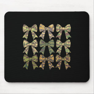 Camouflage Oude Camo Bow Camo Coquette Bow Hunting Muismat