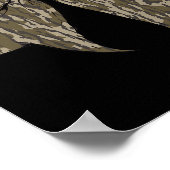 Camouflage Oude Camo Bow Camo Coquette Bow Hunting Poster (Hoek)