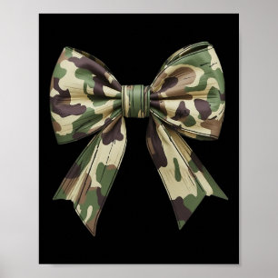 Camouflage Oude Camo Bow Camo Coquette Bow Hunting Poster