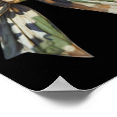 Camouflage Oude Camo Bow Camo Coquette Bow Hunting Poster (Hoek)