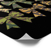 Camouflage Oude Camo Bow Camo Coquette Bow Hunting Poster (Hoek)