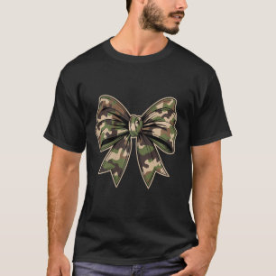 Camouflage Oude Camo Bow Camo Coquette Bow Hunting T-shirt