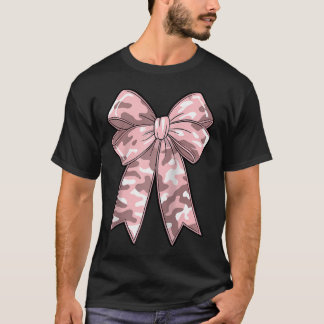Camouflage Oude Camo Bow Camo Coquette Bow Hunting T-shirt