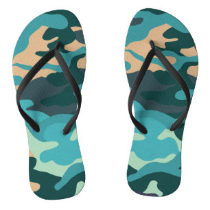 Camouflage Paar van Teenslippers