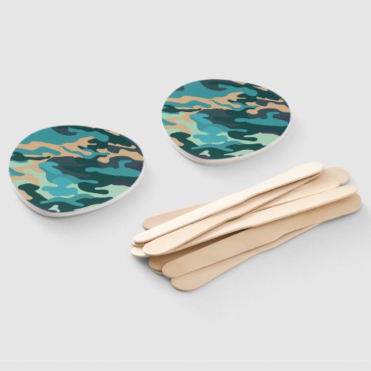 Camouflage Paddle Handwaaier (Niet-gemonteerd)