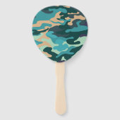 Camouflage Paddle Handwaaier (Voorkant)