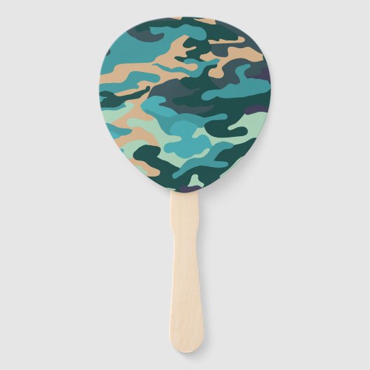 Camouflage Paddle Handwaaier (Voorkant)