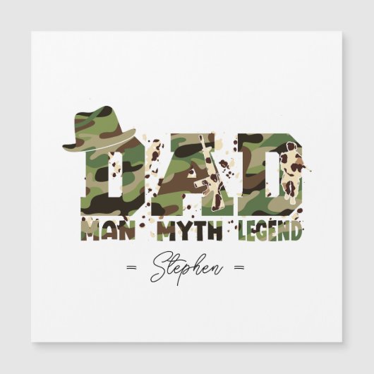 Camouflage "Papa – Man, mythe, legende" (Voorkant)