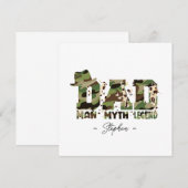Camouflage "Papa – Man, mythe, legende" (Voorkant / Achterkant)