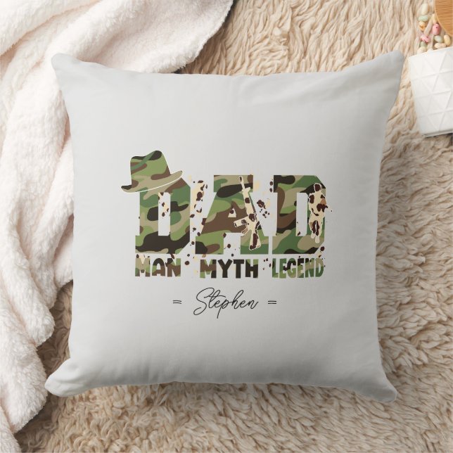 Camouflage "Papa – Man, mythe, legende" Kussen (Deken)