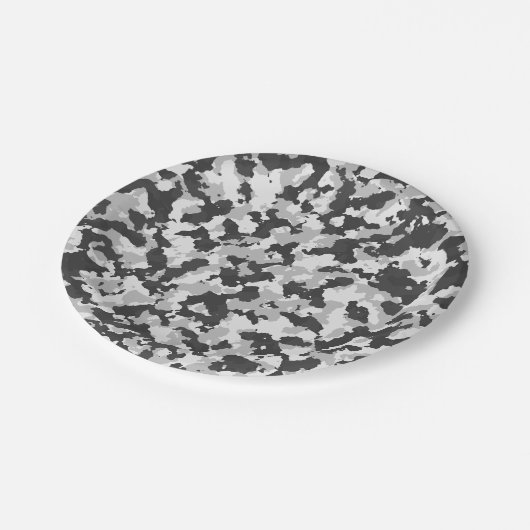 camouflage papieren bordje (Gekanteld)