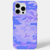 Camouflage pastel blauw Abstract patroon Case-Mate iPhone Case (Achterkant)