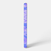 Camouflage pastel blauw Abstract patroon Samsung Galaxy Hoesje (Linkerkant)