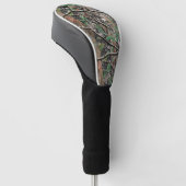 Camouflage Patroon 4 jagen Golfheadcover (Schuin)