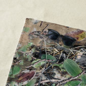 Camouflage Patroon 4 jagen Strandlaken (In situ)