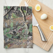 Camouflage Patroon 4 jagen Theedoek (Quarter Fold)