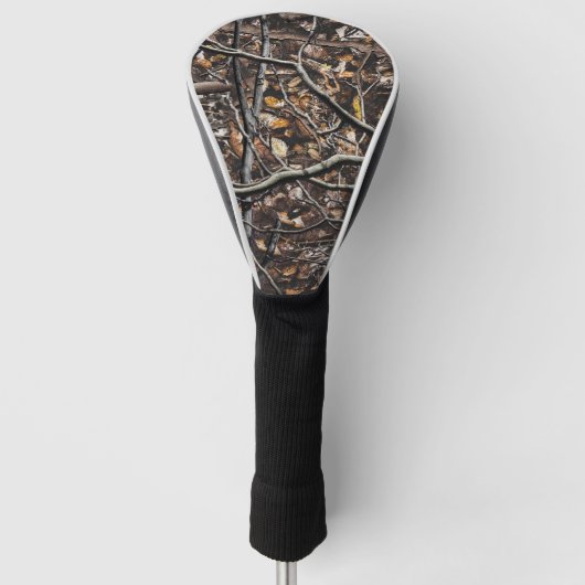 Camouflage Patroon 6 jagen Golfheadcover (Voorkant)