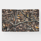 Camouflage Patroon 6 jagen Spandoek (Horizontaal)