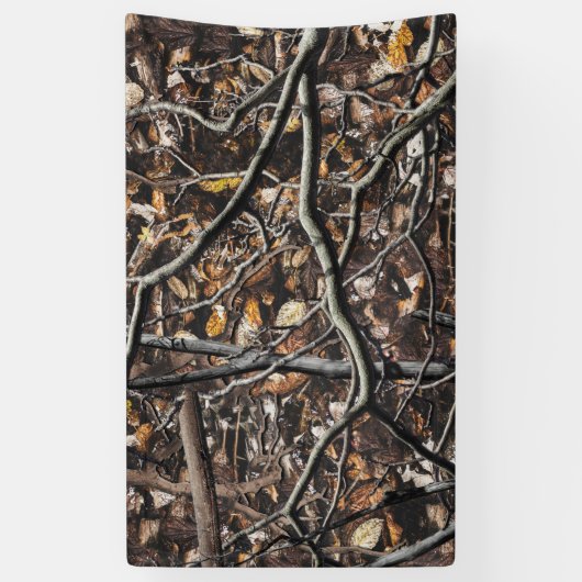 Camouflage Patroon 6 jagen Spandoek (Verticaal)