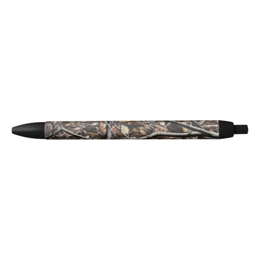 Camouflage Patroon 6 jagen Zwarte Inkt Pen (Voorkant)