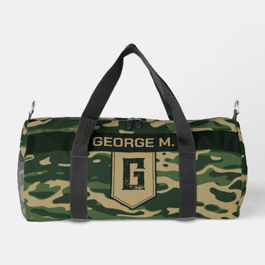 Camouflage Patroon Duffel tas voor Man/Vader (Achterkant)