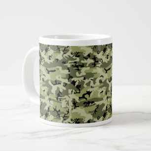 Camouflage Patroon, Militair Patroon, Camo, Leger Grote Koffiekop