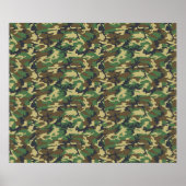 Camouflage Patroon, Militair Patroon, Camo, Leger Poster (Voorkant)