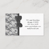 Camouflage Patroon, Militair Patroon, Camo, Leger Visitekaartje (Achterkant)