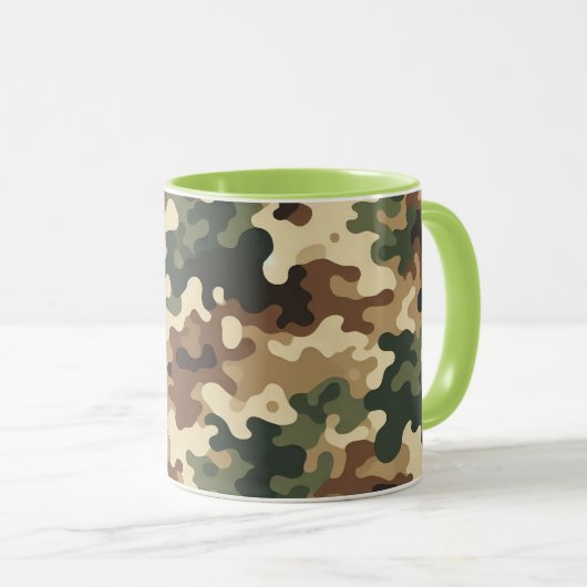 Camouflage-patroon Mok (Voorkant rechts)