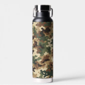 Camouflage-patroon Waterfles (Voorkant)