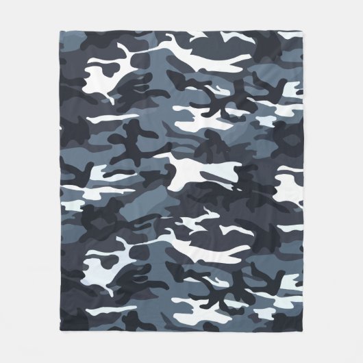 Camouflage Patroonontwerp Fleece Deken (Voorkant)