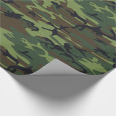 Camouflage Pattern Cadeaupapier (Hoek)