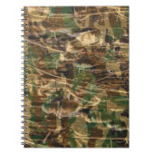 Camouflage Pattern Green Brown Notitieboek (Voorkant)