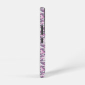 Camouflage Pattern in double Gray and Pink Samsung Galaxy Hoesje (Rechterkant)
