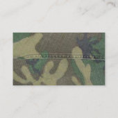 Camouflage Pattern Visitekaartje (Achterkant)