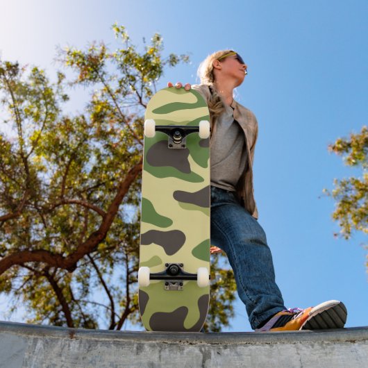 Camouflage Persoonlijk Skateboard (Buiten 1)