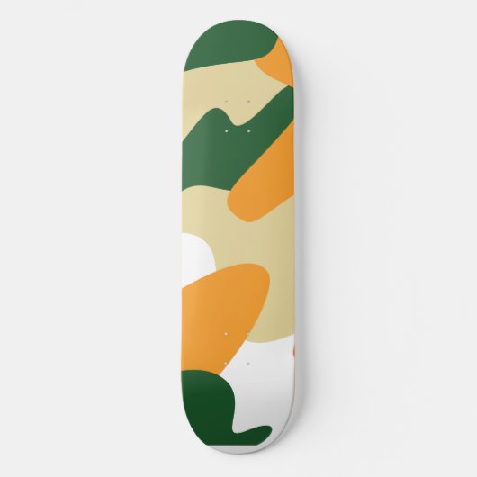 camouflage persoonlijk skateboard (Voorkant)