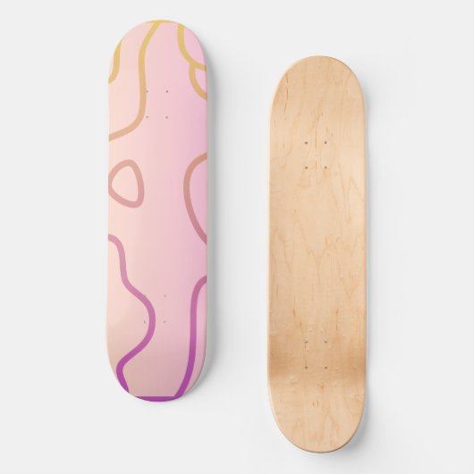 camouflage persoonlijk skateboard (Voorkant)