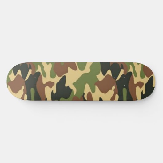 camouflage persoonlijk skateboard (Horizontaal)